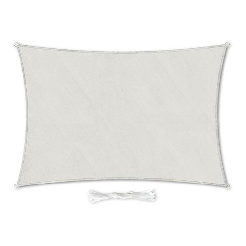 Blumfeldt Voile Solaire Rectangulaire 3x5 M Avec Anneaux De Fixation Polyester Perméable À L'air