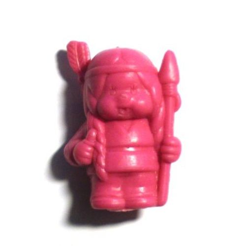 Figurine "Bonux" (1994) - N° 7 Kiki En Indienne Couleur Rose