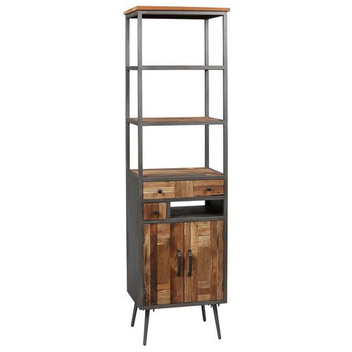 Leonard - Meuble De Rangement 2 Portes 2 Tiroirs