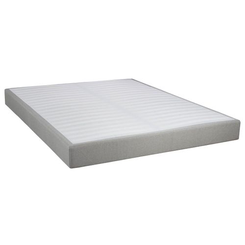 Tapikit - Sommier Tapissier Démontable 140x190cm 2x20 Lattes Gris Lin