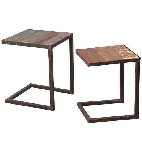 Titiane - Tables Gigognes Carrées