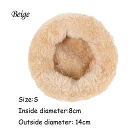 Nid de Hamster Doux, Accessoires de Grotte de Lit de Couchage en Coton en  Peluche pour Cochons d'Inde, Hamsters, Rats, Cage pour Petits Animaux (28 x  38 cm)