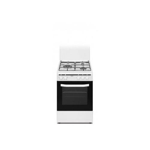 Cuisinière à Gaz Vitrokitchen CB5535BBE Blanc (50 x 55 cm)