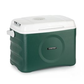 Klarstein Beerbelly 21 Glacière Électrique 21 Litres - Réfrigérateur Portable- Fonction Maintien Au Chaud - Port Usb - Vert Foncé