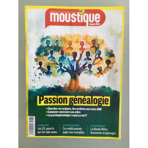 Moustique 5135 Passion Généalogie La Rando Bière Jérémie Baise Johnny Cash Patti Smith La Feta Bruno Crémer Stéphane Crémer Ajay Mitchell