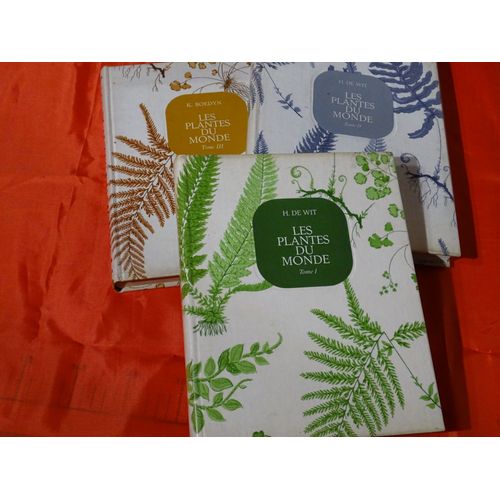 Les Plantes Du Monde En Trois Volumes