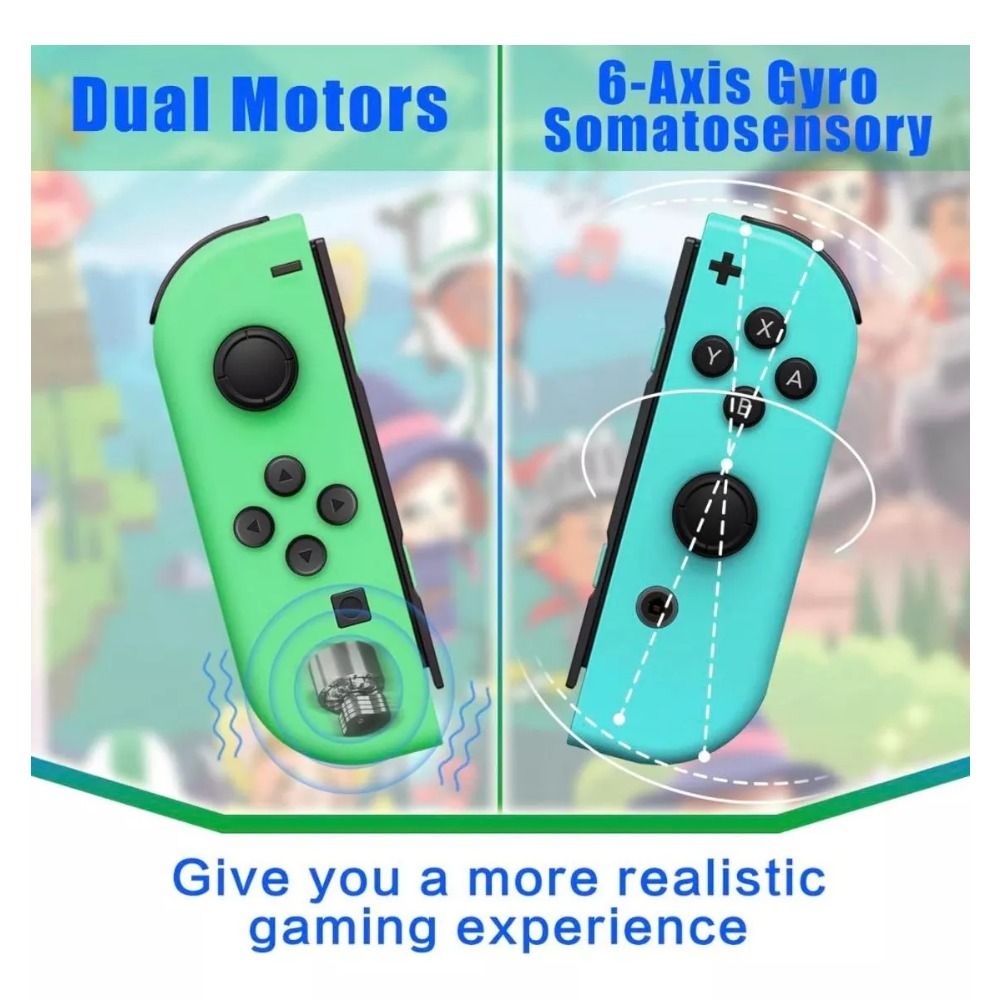 Manette De Jeu Sans Fil Pour Ns Switch / Lite / Oled Avec Fo... - 2