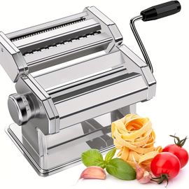 Presse a pates manuelle fendue en acier inoxydable (largeur 180mm)