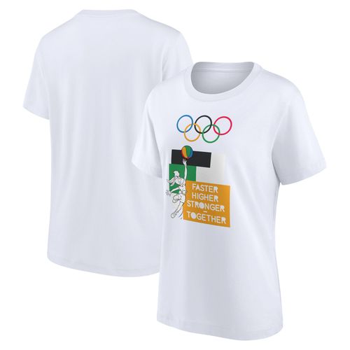T-Shirt Graphique Avec Affiche Rétro The Olympic Collection X Looney Tunes Lola Court - Blanc - Femme