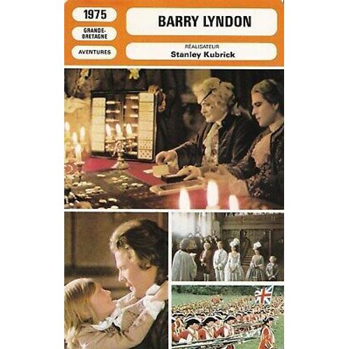 Fiche Monsieur Cinema Barry Lyndon