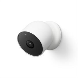 Caméra de surveillance extérieure connectée filaire Cam, blanc