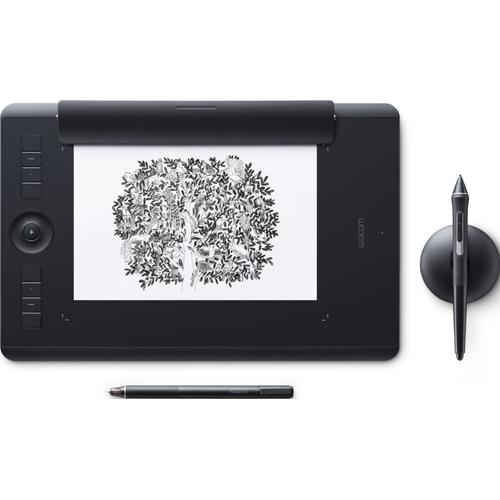 Wacom Intuos Pro Paper Edition Large - Numériseur - 31.1 x 21.6 cm - multitactile - électromagnétique - sans fil, filaire - USB, Bluetooth - noir