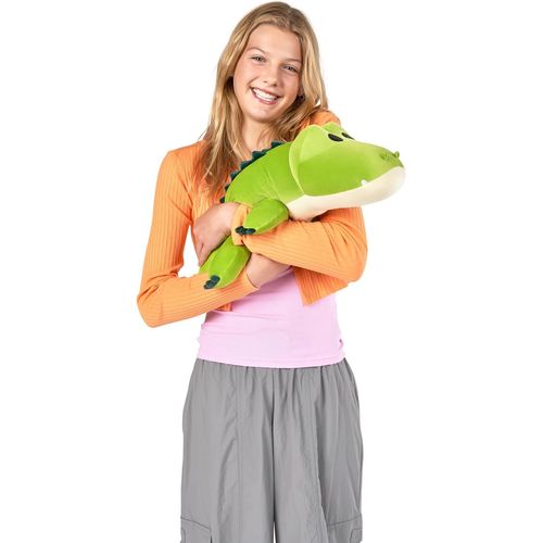 Hug-A-Lumps Rocko The Crocodile Weighted Soft Toy By Zuru