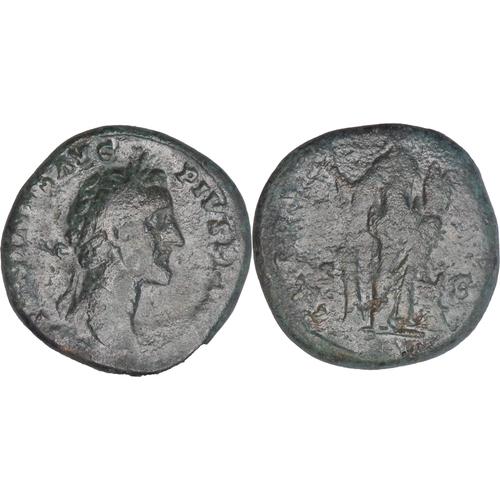 Rome - Antonin Le Pieux - Sesterce - 157-158 - Revers Abundantia (Abondance) Tenant Un Gouvernail Et Un Modius - Ric 980 - A161