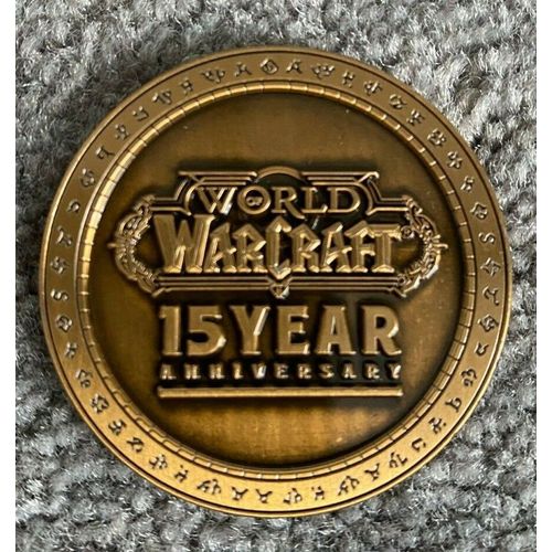 Jeton World Of Warcraft 15th Anniversary