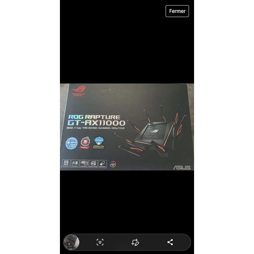 Routeur asus ROG GT AX 11000 wifi 6