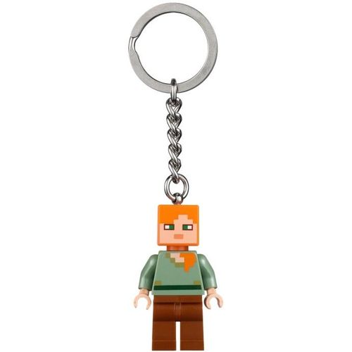 LEGO Minecraft 853819 Alex Porte-Clé Porte-Clef Key Chain Keychain