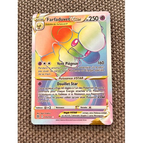 Farfaduvet Vstar 175 172 Arc En Ciel Secr Te - Ultraboost X Epée Et Bouclier 9 - Stars Étincelantes - Coffret De 10 Cartes Pokémon Françaises