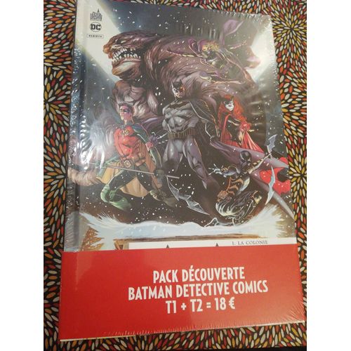 Batman Detective Comics - Pack Découverte Batman Détective Comics T1 + T2 Offert