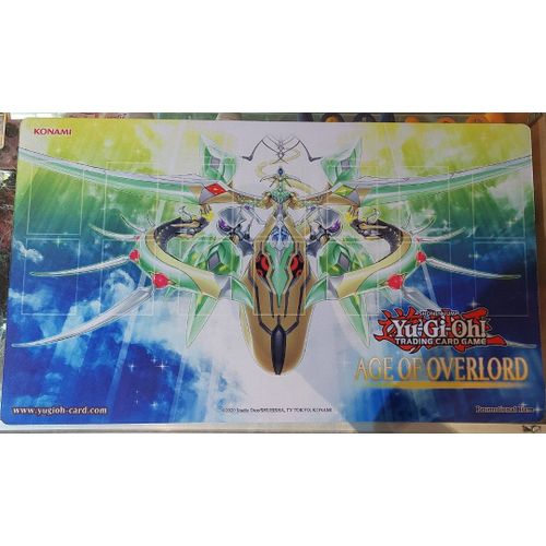 Tapis De Jeu "L'ère Du Seigneur Suprême" Premiere ! - Playmat Yugioh - Age Of Overlord