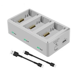 Chargeur De Drone Mini 3 Pro Hub De Charge 3 Voies Pour Dji Mini 3 Pro-Générique