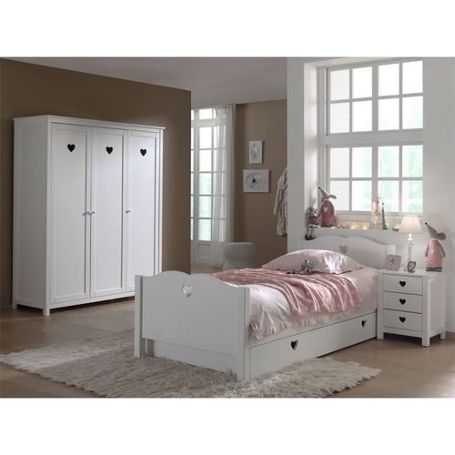 Chambre Complète 5p "Amori Iv" Blanc