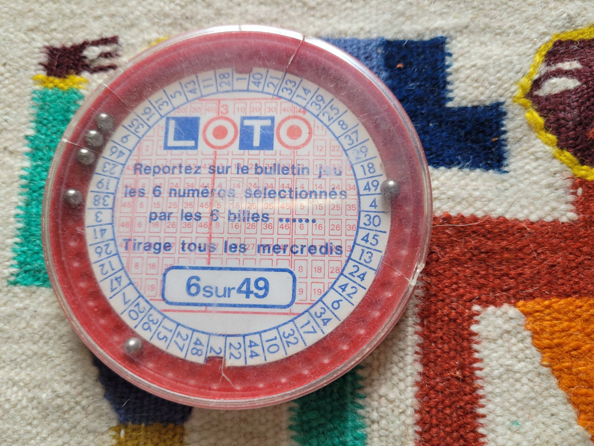 Lotorama : Ancien Jeu De Bistrot / Loto 6 Sur 49