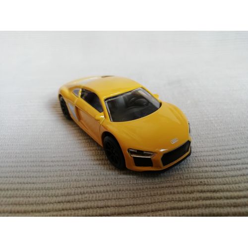 Voiture Audi R8 Jaune 1/64-Majorette