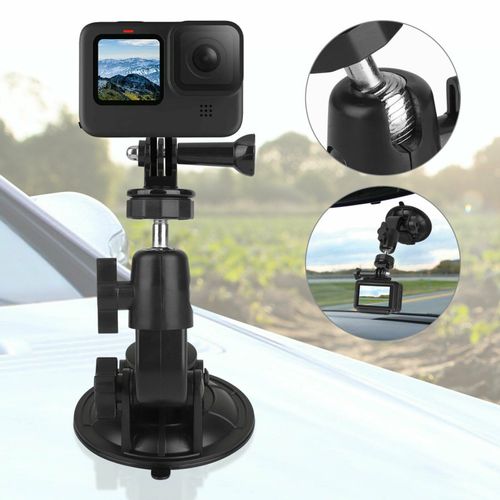 Support à ventouse pour caméra GoPro