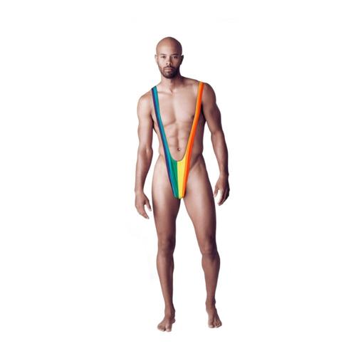 Maillot Mankini Arc En Ciel