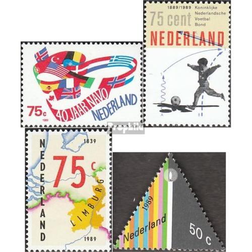 Pays-Bas 1360,1369,1370,1374 (Complète Edition) Neuf Avec Gomme Originale 1989 Otan, Knvb, Limbourg, Dezembermarke