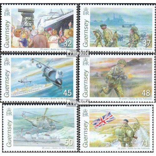 Gb - Guernesey 1124-1129 (Complète Edition) Neuf Avec Gomme Originale 2007 Falklandkrieg