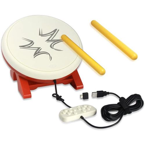 Manette Tambour Compatible Avec Nintendo Switch, Ensemble Manette Bâton De Tambour Pack Pour Mouvement Détection Jeux Musicaux Taiko Drum Master Accessoires