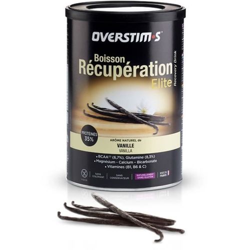 Overstims ¿ Boisson De Récupération Elite (420g) - Vanille- Entraînements Et Enchainements Sportifs 