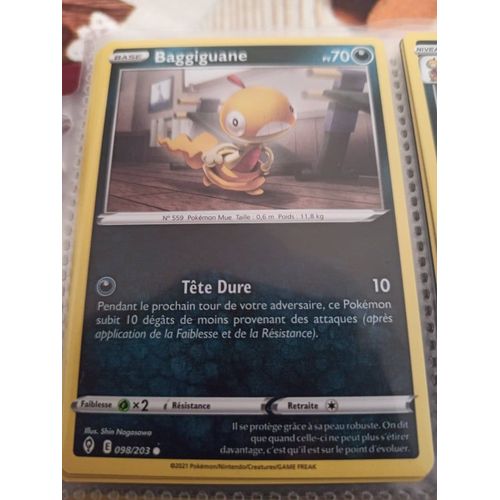 Baggiguane Epée Bouclier Evolution Céleste 98/203
