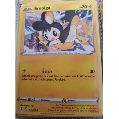 Emolga Epée Bouclier Evolution Céleste 57/203