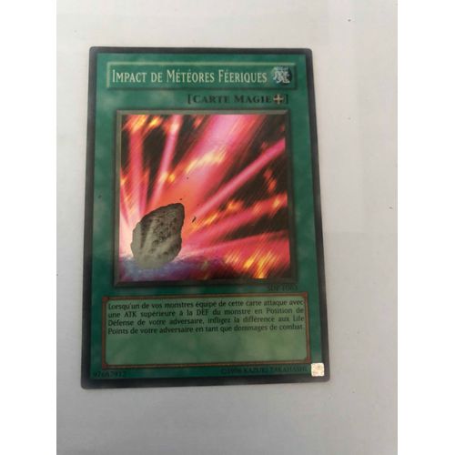 Impact De Météores Féeriques Sdp-F063 Super Rare