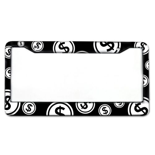 Décoration De Voiture En Alliage D'aluminium,Cadre De Plaque D'immatriculation,États-Unis,Canada,Mexique,1 Pc - Type 15
