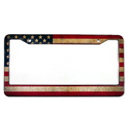 Décoration De Voiture En Alliage D'aluminium,Cadre De Plaque D'immatriculation,États-Unis,Canada,Mexique,1 Pc - Type 10