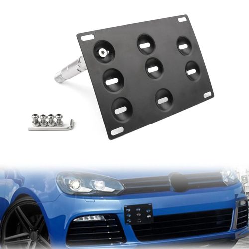 Areyourshop-Crochet De Remorquage De Pare-Chocs Avant,Plaque De Planificateur,Support De Montage,Support Rapide,Convient Pour Vw Golf 6,Tiguan,Passat,Jetta