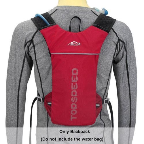5l Multi-Fonctionnel Unisexe Course Sports De Plein Air Bouteille D'eau Hydratation Sac À Dos Rouge Seulement Sac À Dos
