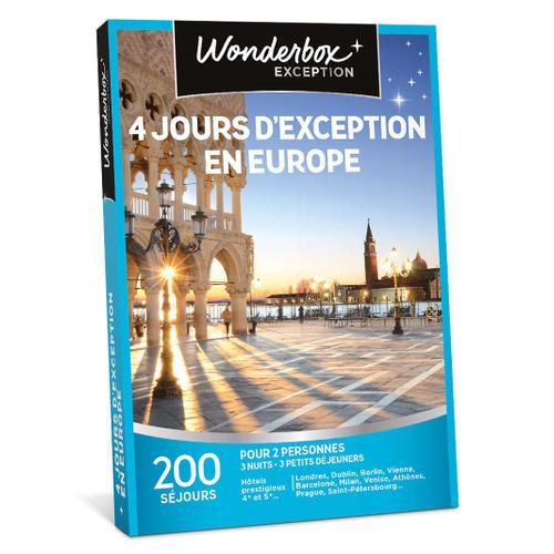 Wonderbox - 4 Jours D'exception En Europe