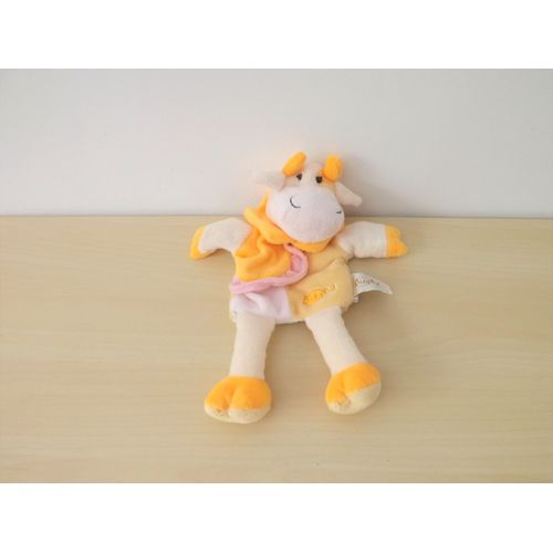 Doudou Vache Jaune Baby Nat'
