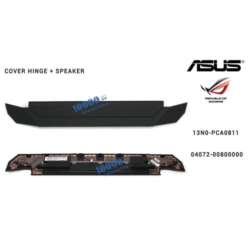 Cache charniere + haut parleur 13nb0181ap0511 pour ASUS ROG G750JZ