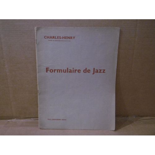 Formulaire De Jazz