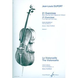 21 Exercices Dans Tous Les Tons Majeurs Et Mineurs Volume 1 (11 Exercices) Pour Violoncelle