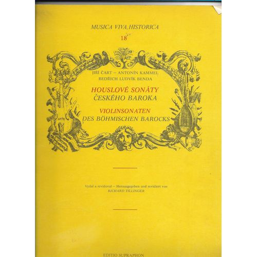Musica Viva Historica 18 - Violinsonaten Des Böhmischen Barocks - Edition Supraphon - 1981