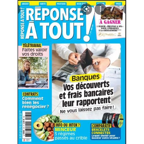 Réponse À Tout-N°370-Daté Avril 2021