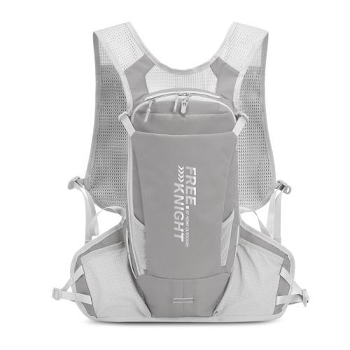 Free Knight Fk0218 12l Sac À Eau De Cyclisme Gilet Équipement D'approvisionnement En Eau De Randonnée Sac À Dos Gris Clair