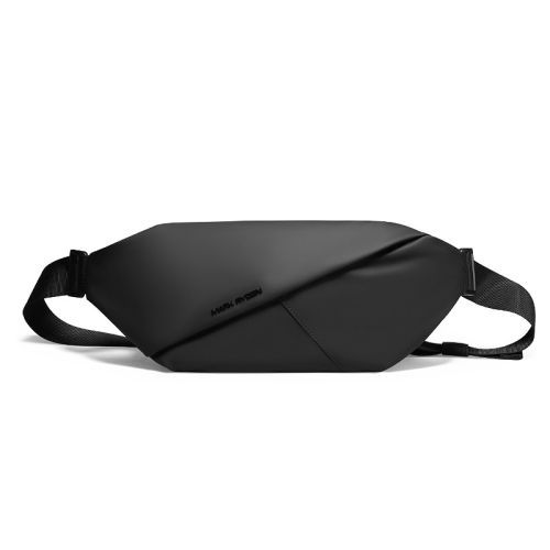 MARK RYDEN petit sac de poitrine hommes décontracté sport sac de messager sac à bandoulière élégant noir 7786